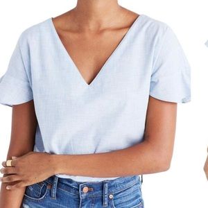 Madewell Sundrift Ruffle Top